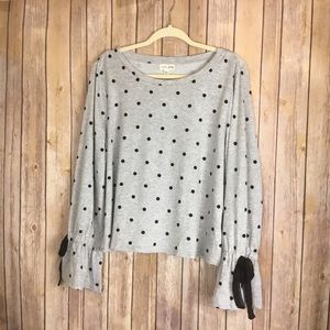 MAISON JULES WOMEN LONG SLEEVE TOP SZ XXL